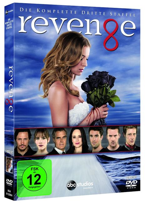 Revenge Season 3, 6 DVDs