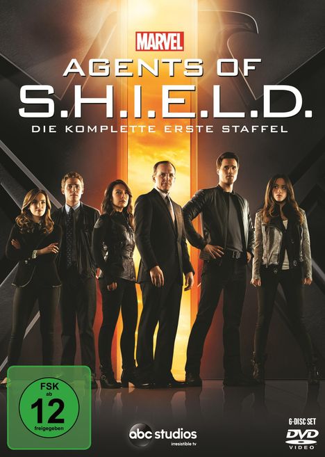 Marvel's Agents of S.H.I.E.L.D. Staffel 1, 6 DVDs