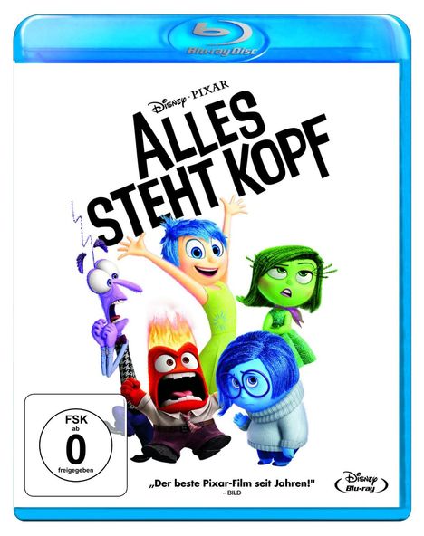 Alles steht Kopf (Blu-ray), Blu-ray Disc