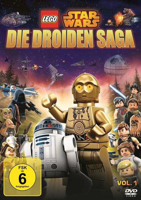 Lego Star Wars: Die Droiden Saga Vol. 1, DVD