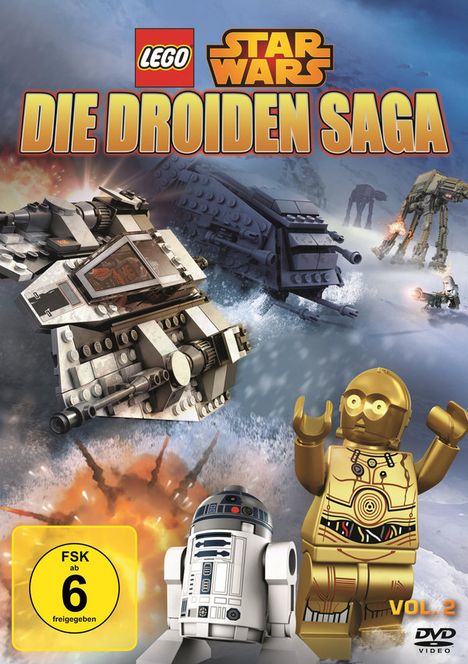 Lego Star Wars: Die Droiden Saga Vol. 2, DVD