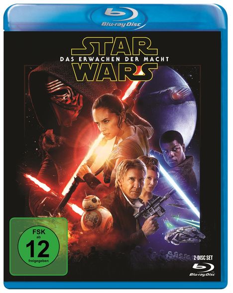 Star Wars: Episode VII - Das Erwachen der Macht (Blu-ray), 2 Blu-ray Discs