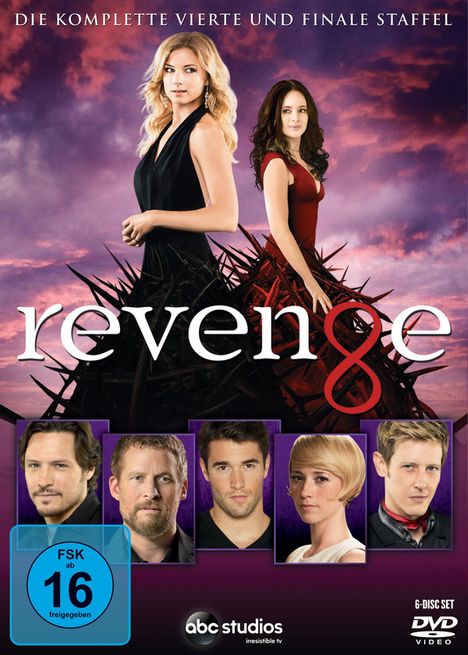 Revenge Staffel 4 (finale Staffel), 6 DVDs