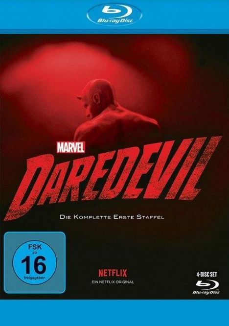 Daredevil Staffel 1 (Blu-ray), 4 Blu-ray Discs