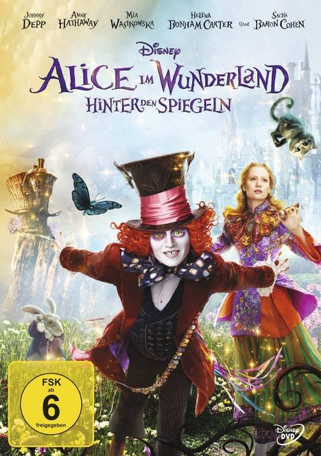 Alice im Wunderland - Hinter den Spiegeln, DVD