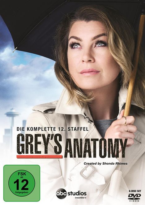 Grey's Anatomy Staffel 12, 6 DVDs