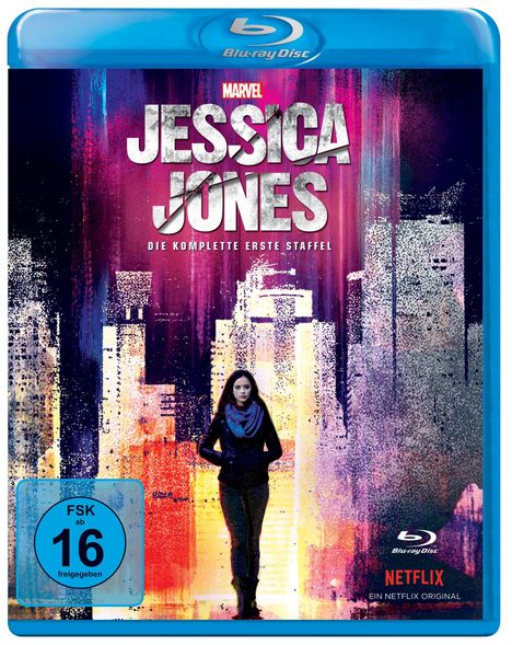 Jessica Jones Season 1 (Blu-ray), 4 Blu-ray Discs