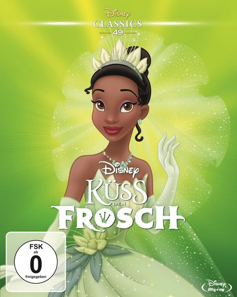 Küss den Frosch (Blu-ray), Blu-ray Disc