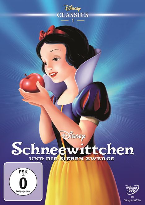 Schneewittchen und die sieben Zwerge (1937), DVD