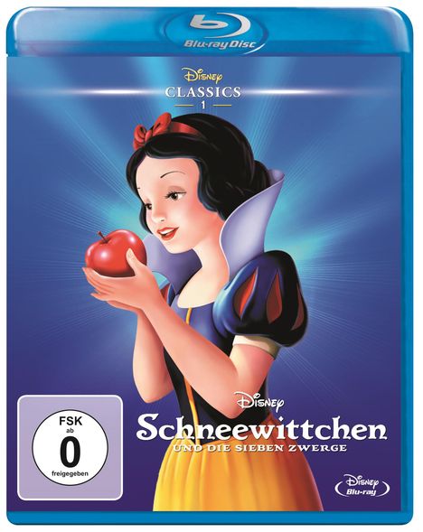 Schneewittchen und die sieben Zwerge (1937) (Blu-ray), Blu-ray Disc