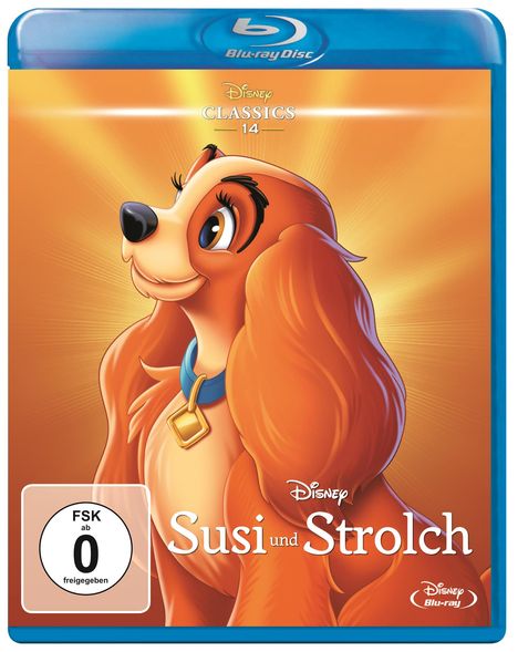 Susi und Strolch (Blu-ray), Blu-ray Disc