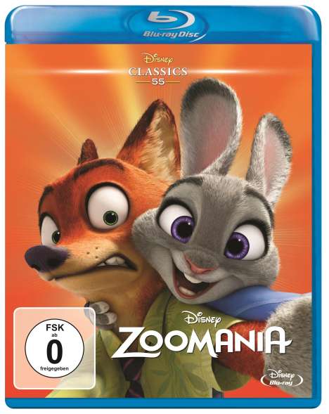 Zoomania (Blu-ray), Blu-ray Disc