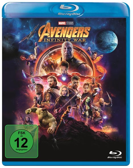 Avengers: Infinity War (Blu-ray), Blu-ray Disc
