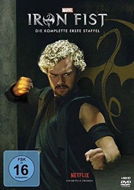 Iron Fist Staffel 1, 4 DVDs