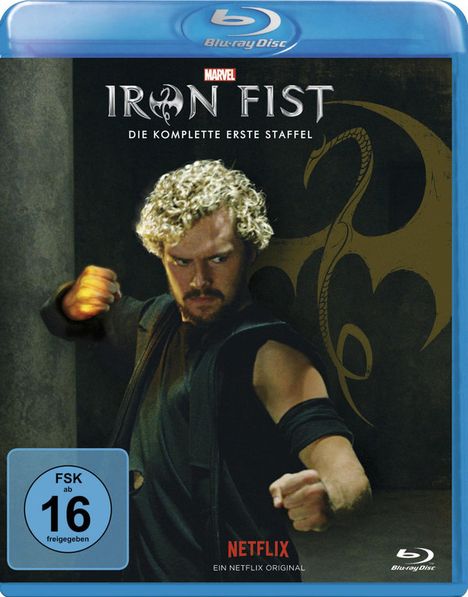 Iron Fist Staffel 1 (Blu-ray), 4 Blu-ray Discs