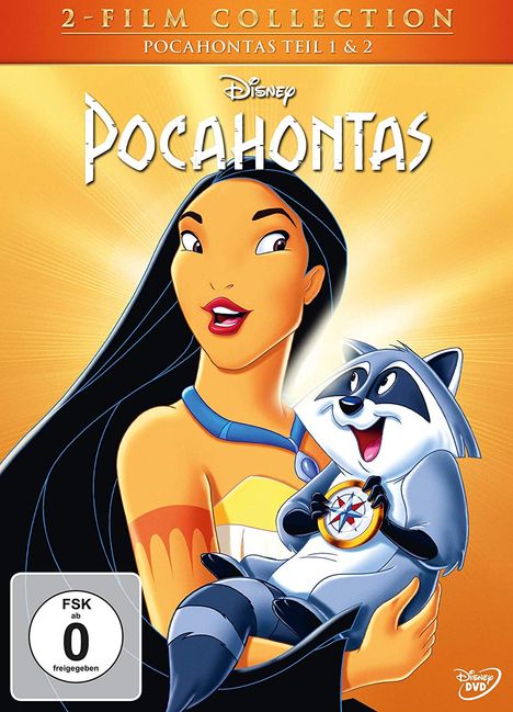 Pocahontas 1 &amp; 2, 2 DVDs
