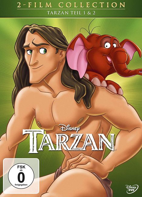 Tarzan 1 &amp; 2, 2 DVDs