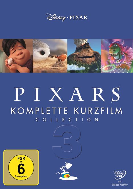 Pixars komplette Kurzfilm-Collection Vol. 3, DVD