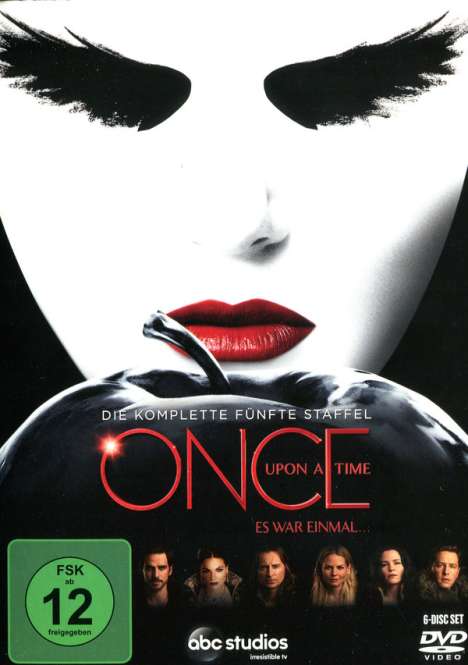 Once Upon a Time Season 5, 6 DVDs