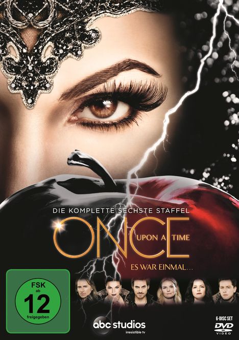 Once Upon a Time Season 6, 6 DVDs