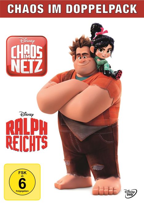 Ralph reicht's / Chaos im Netz, 2 DVDs