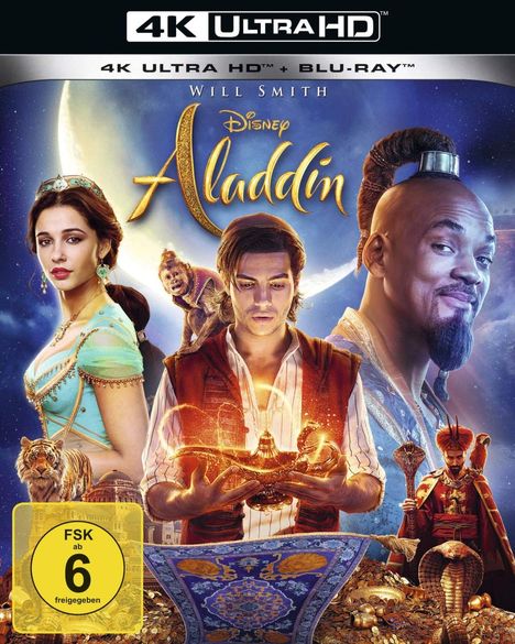 Aladdin (2019) (Ultra HD Blu-ray &amp; Blu-ray), 1 Ultra HD Blu-ray und 1 Blu-ray Disc