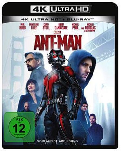 Ant-Man (Ultra HD Blu-ray &amp; Blu-ray), 1 Ultra HD Blu-ray und 1 Blu-ray Disc