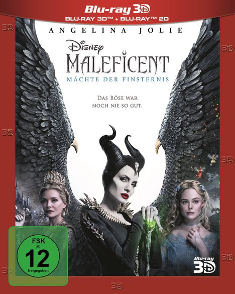 Maleficent 2: Mächte der Finsternis (3D &amp; 2D Blu-ray), 2 Blu-ray Discs