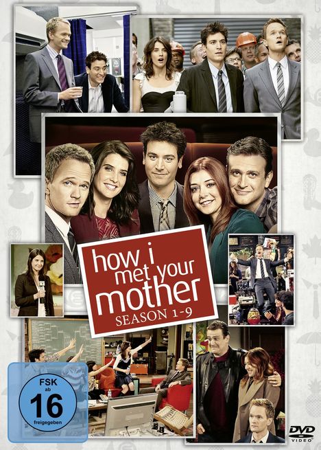 How I Met Your Mother (Komplette Serie), 27 DVDs