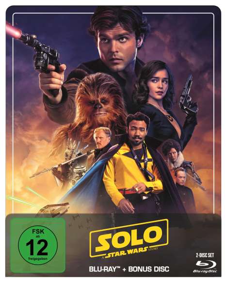 Solo: A Star Wars Story (Blu-ray im Steelbook), 2 Blu-ray Discs