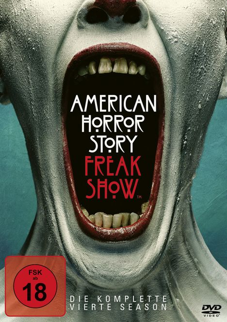 American Horror Story Staffel 4: Freak Show, 4 DVDs