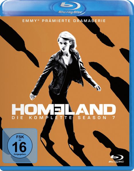 Homeland Staffel 7 (Blu-ray), 3 Blu-ray Discs
