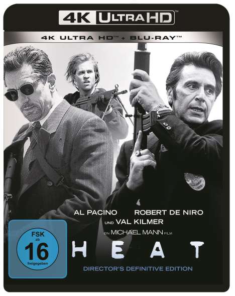Heat (Ultra HD Blu-ray &amp; Blu-ray), 1 Ultra HD Blu-ray und 1 Blu-ray Disc