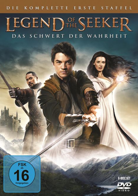 Legend of the Seeker Staffel 1, 6 DVDs