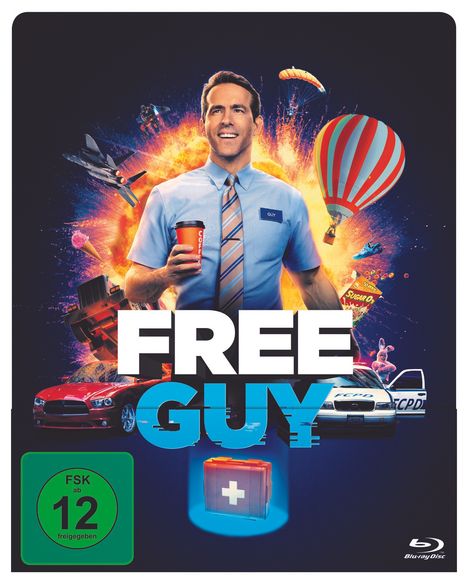 Free Guy (Blu-ray im Steelbook), Blu-ray Disc