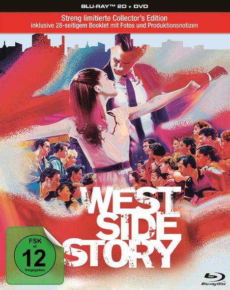 West Side Story (2021) (Collector's Edition) (Blu-ray &amp; DVD), 1 Blu-ray Disc und 1 DVD