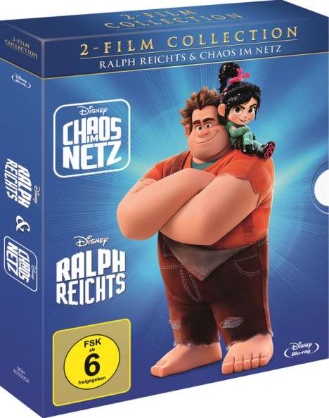 Ralph reicht's / Chaos im Netz (Blu-ray), 2 Blu-ray Discs