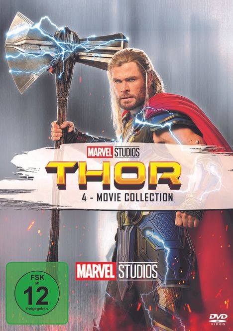 Thor: 4-Movie-Collection, 4 DVDs