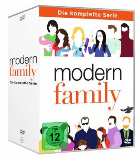 Modern Family (Komplette Serie), 35 DVDs