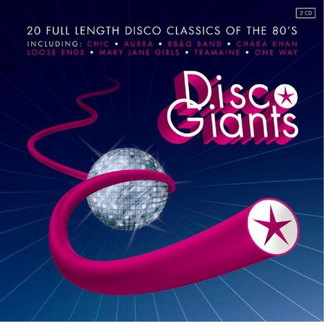Disco Giants, 2 CDs