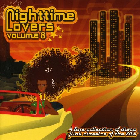 Nighttime Lovers Vol. 8, CD