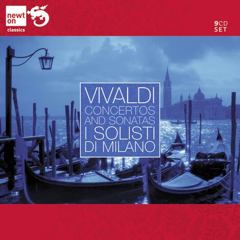 Antonio Vivaldi (1678-1741): Concertos &amp; Sonatas, 9 CDs