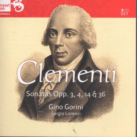 Muzio Clementi (1752-1832): Klaviersonaten, 3 CDs