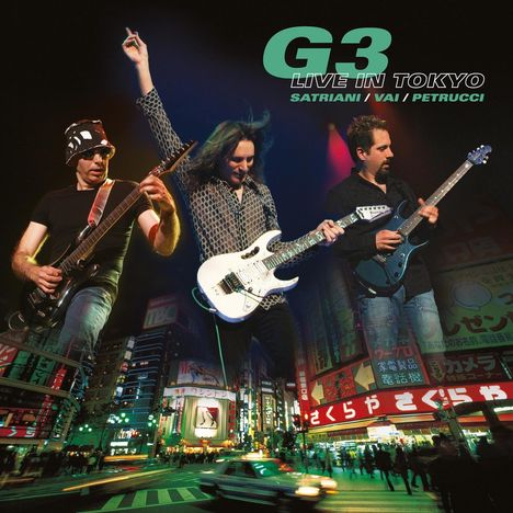 G3 (Satriani, Vai &amp; Petrucci): Live In Tokyo (180g), 3 LPs