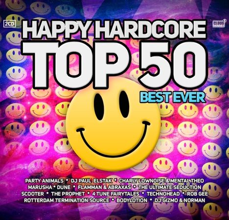 Happy Hardcore Top 50, 2 CDs