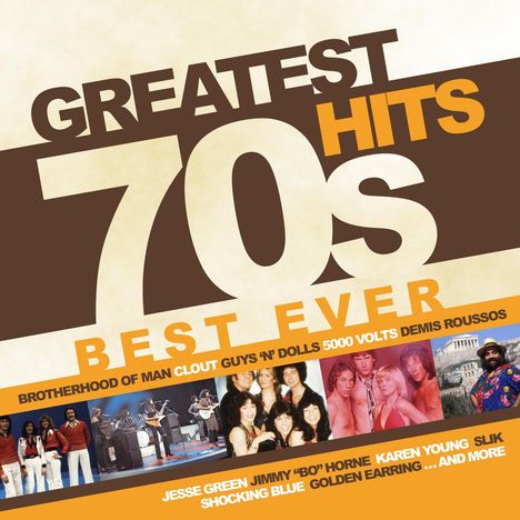 Greatest 70s Hits Best Ever (180g) (Yellow Vinyl), LP