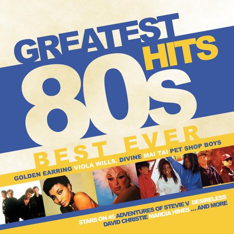 Greatest 80s Hits Best Ever (180g) (Blue Vinyl), LP