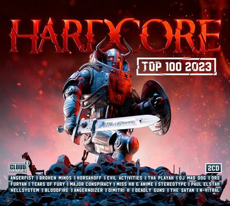 Hardcore Top 100 2023, 2 CDs