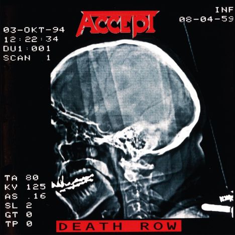 Accept: Death Row, CD