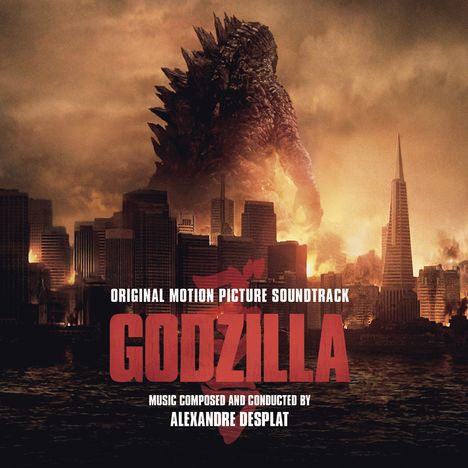 Filmmusik: Godzilla (2014), CD